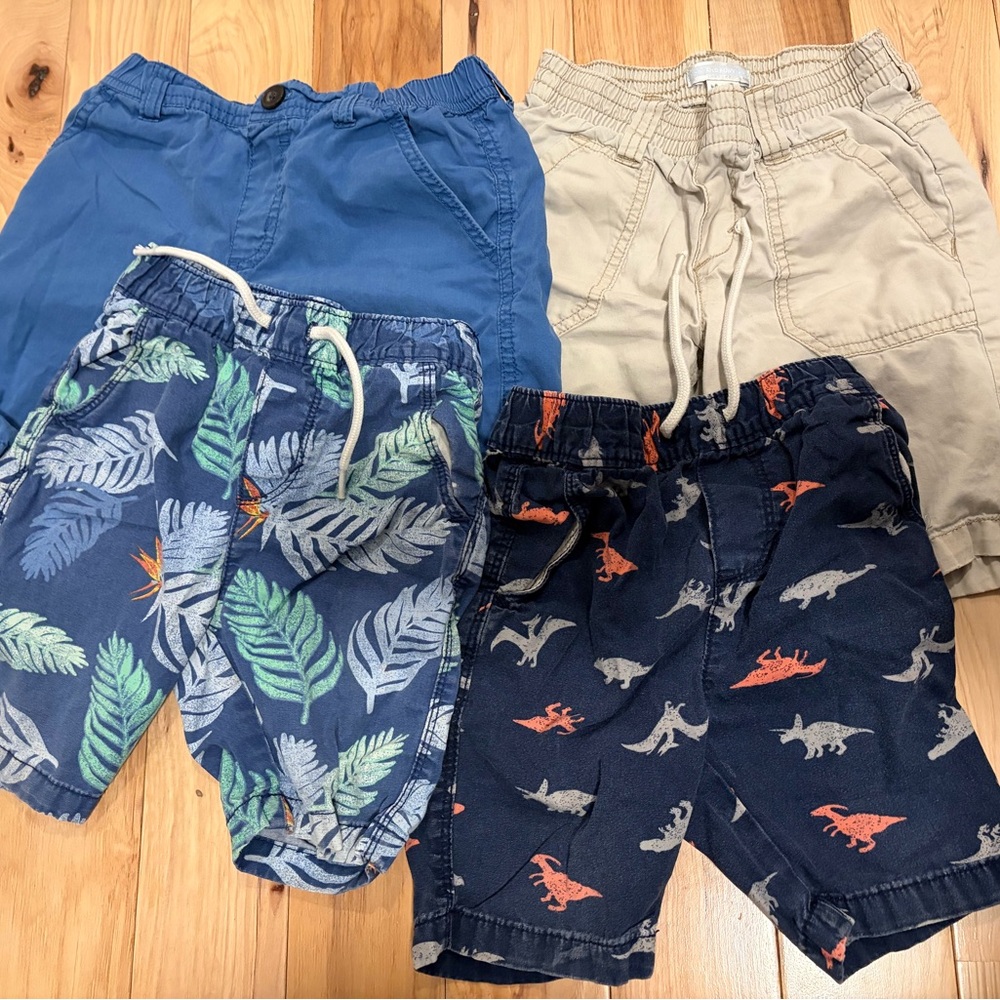 Gymboree Blue and Tan Kids Shorts Collection